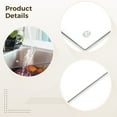 thumbnail image 3 of 2 Pcs Acrylic Cutting Boards for Kitchen Counter, Chopping Board Set, Transparent Cutting Boards with Non-Slip Feet, 15.7 x 11.8 in, Multi-Purpose Use, 3 of 6