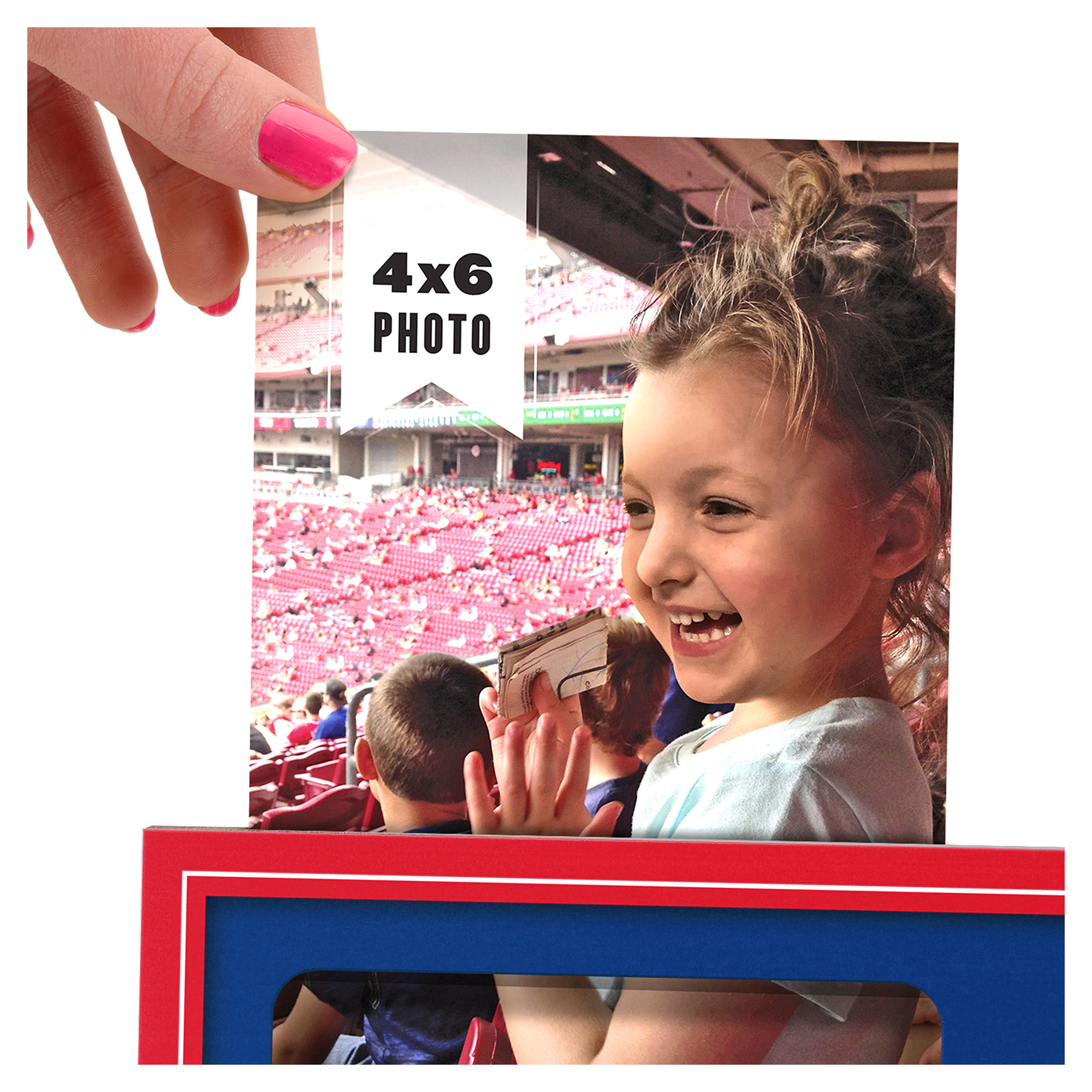 IDNA Kansas Jayhawks 3D Logo Series Picture Frame