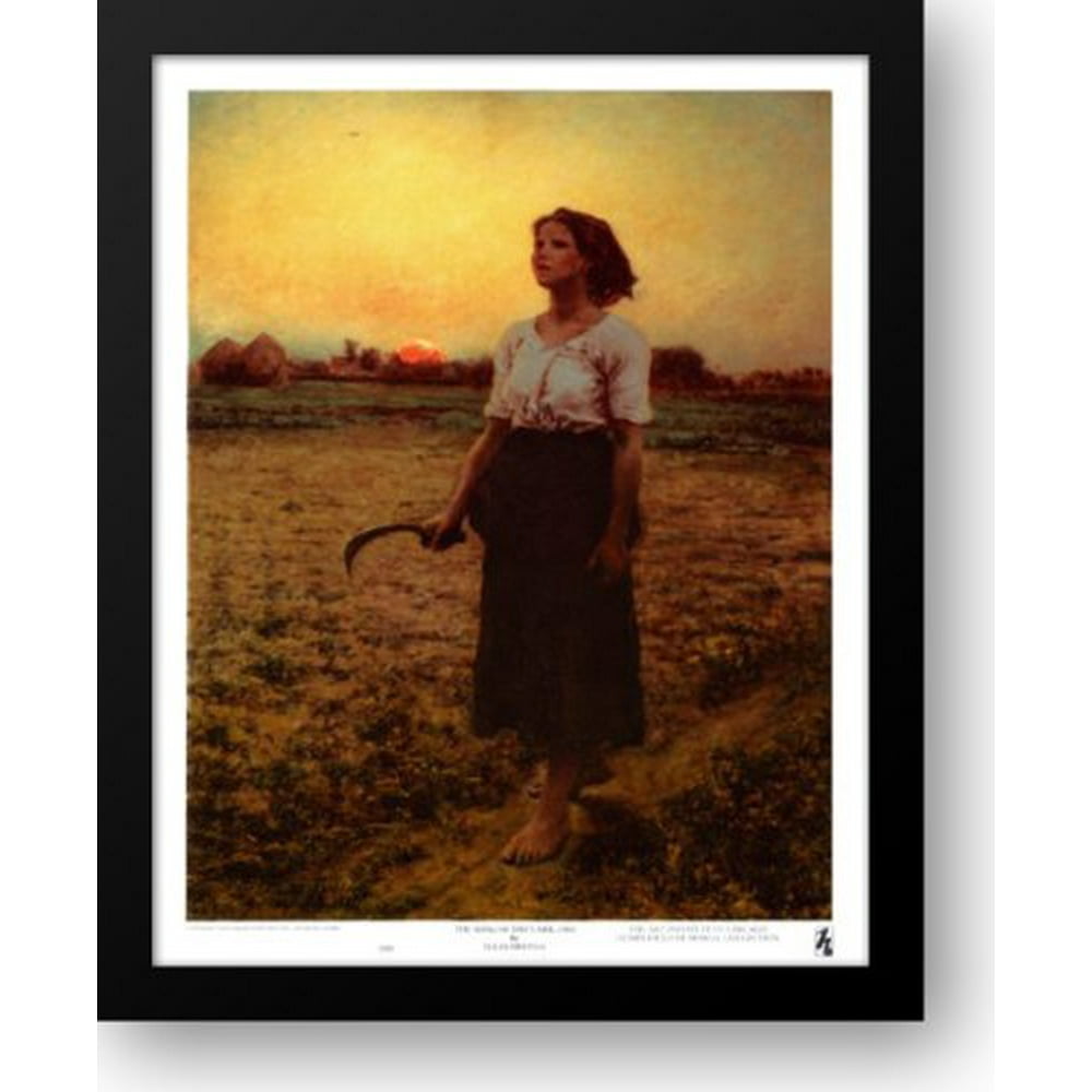 The Song of the Lark 22x28 Framed Art Print by Breton, Jules Walmart