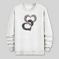 thumbnail image 4 of PNTUTB Men's Casual Crew Neck Long Sleeve Fashion Valentine's Day Print Pullover Comfortable Loose Sweatshirts, 4 of 6
