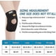 thumbnail image 5 of Rodillera Galvaran con estabilizadores laterales para la recuperación de lesiones por artritis Acl Mcl, soporte de rodilla ajustable y transpirable, color negro, 5 of 5