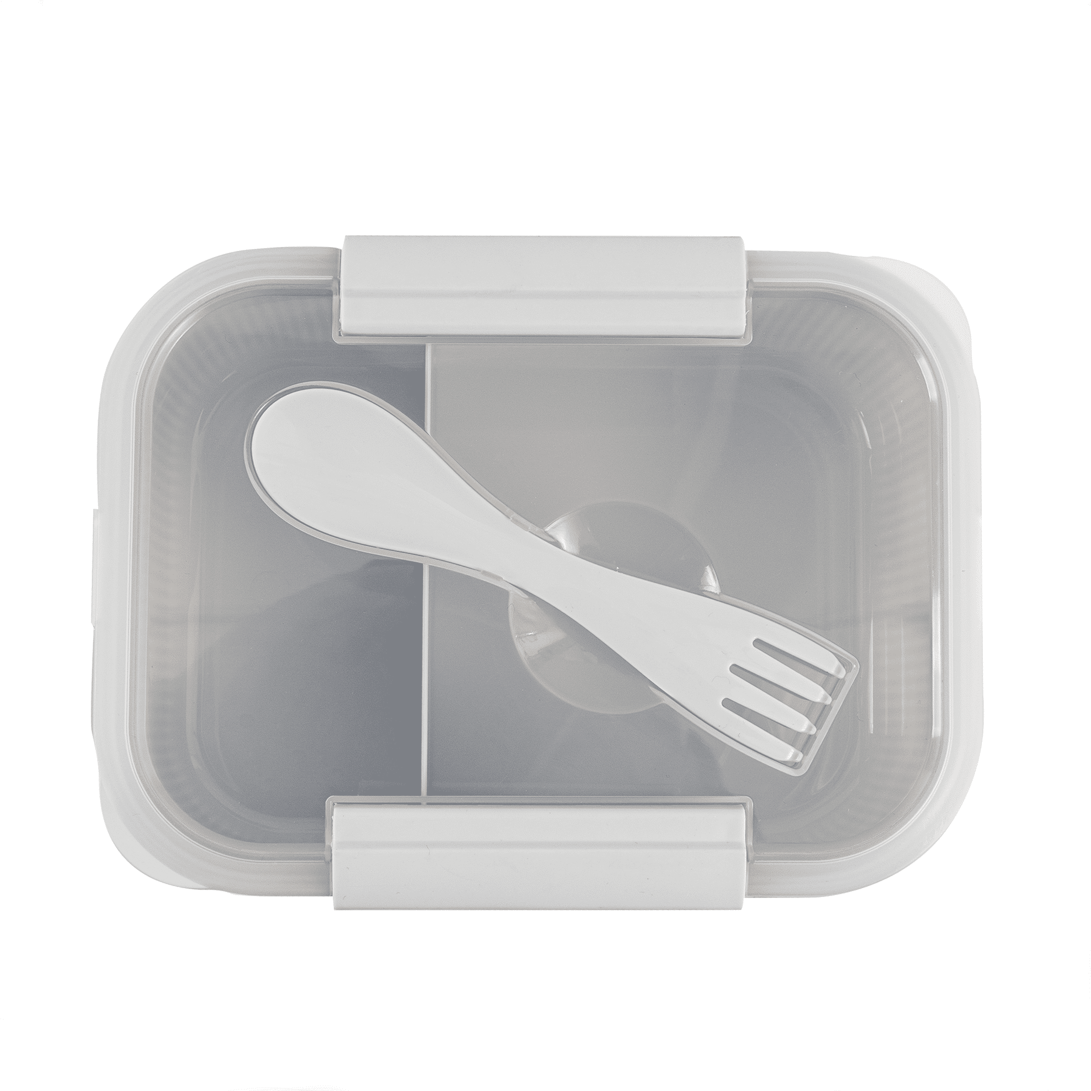 Mainstays Rectangle Gray BPA Free Food Storage Container with Airtight Seal, 47oz Capacity