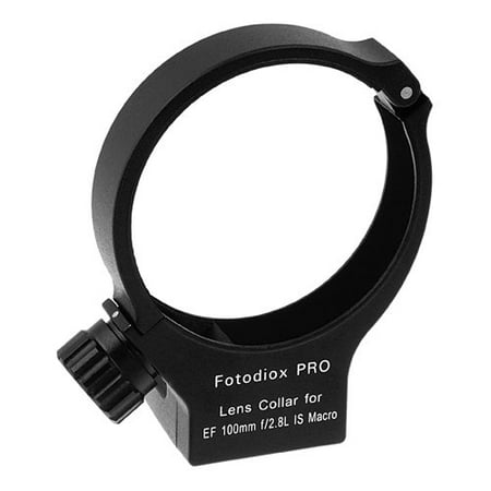 Fotodiox Pro, Premium Grade Tripod Lens Collar for Canon EOS EF 100mm f/2.8L Macro IS USM Lens, as Canon Tripod Mount Ring