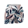 thumbnail image 5 of Women's Printed Athletic Pleated Tennis Skirt with Built-in Shorts, High Waist Stretchy Yoga Golf Skort for Running, Gym Workout, Casual Sportswear and Spring Summer Activities,Mint Green-5,L, 5 of 6
