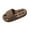 Brown, variant on Black Men'S Anti Odor Bath Slippers Quick Drying Non-Slip Thick Sole Eva Waterproof Lightweight Comfortable Indoor Outdoor Home Shower Sandals 1Pc Size 44 Weight 0.73 Lbs