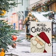 thumbnail image 2 of Merry Christmas Garden Flag, Double Sided Vertical Christmas Flags Small Mini Rustic Xmas Winter Farmhouse Lawn Yard Outside Outdoor Decorative Flag Decor DF004, 2 of 4