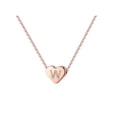 thumbnail image 1 of 26 Initial Heart Shape Alphabet Collar para Mujeres Collares de Acero Inoxidable para Mujeres A Z 26 Alphabet Initial Collares de Oro Rosa para Mujeres Niñas, 1 of 5