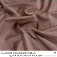 thumbnail image 7 of ZXNYH Ivory White Velvet Curtains - 96 inches Long Bedroom Privacy Drapes Luxury Home Decoration for Wall Backdrops Room Darkening Window Curtains for Nursery/Wedding, W52 x L96, 2 Panels, 7 of 7