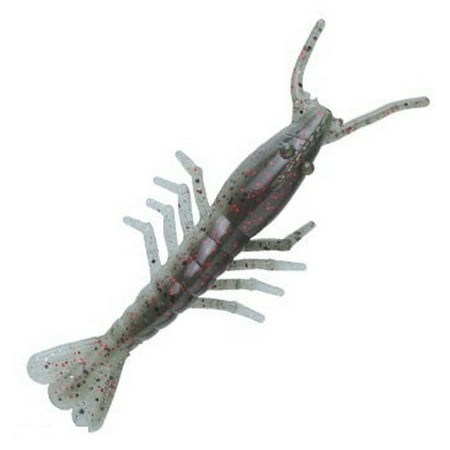 UPC: 0879044000358 | Z-Man 3 Scented Shrimpz Soft Plastic Fishing Lure Redbone 5 Count SSHRP3266PK5