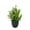 Green#02, variant on Linnome Artificial Green Plants Potted Fake Foliage Shrubs with Dark Pots Mini Faux Greenery for Desk Shelf Indoor Home Tabletop Decor