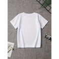 thumbnail image 2 of Boys' Quick-T-Shirt - Kids Shirt with "Hello First Grade" Print - Breathable Summer Top for Preschool, First of School - Machine Washable & Wrinkle- - Preschool Attire, Casual Kids Wear, 2 of 6