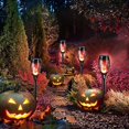 thumbnail image 3 of 6/9/12pcs Outdoor Solar Lights - Led Solar Lights With Realistic Flames For Decorating Gardens, Terraces, Paths, Lawns Auspicio's Waterproof Solar Tor, 3 of 3