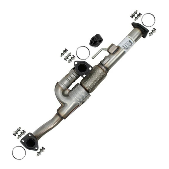 Stainless Steel Exhaust Front Flex Y-Pipe Fits 2007-2009 Acura MDX 3.7L -  Direct Fit