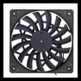 thumbnail image 3 of Mute 120Mm 12Cm PWM Ventilador de RefrigeracióN Delgado 12Mm, 120X120X12Mm DC 12V 0.25A 1400RPM Ordenador PC Carcasa Chasis Enfriador Silencioso, 3 of 5