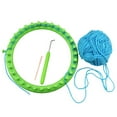 thumbnail image 3 of 4PCS Knitting Loom 4 Sizes Handmade DIY Round Loom Knit Loom with Pick Needle, 3 of 10