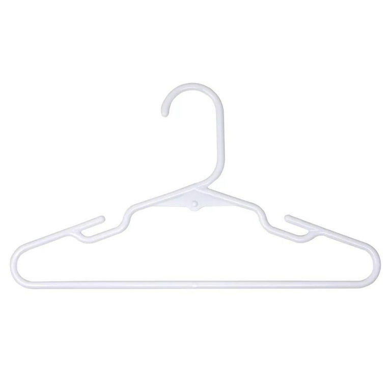 3 Pk White Kids' Hanger With Clips - Pillowfort™ : Target