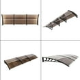 thumbnail image 2 of Zimtown 39.37" x 118.11"  Patio  Window Awning Outdoor Polycarbonate Front Door Patio Cover Garden Canopy, 2 of 5