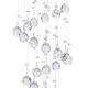 thumbnail image 5 of Lámpara De Techo Moderna, Lámpara Colgante De Cristal Led, Lámpara Colgante En Espiral Para Dormitorio, Sala De Estar, Balcón, Pasillo Kearding HA025667-02, 5 of 5