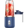 thumbnail image 1 of 6 Blade Portable Blender Fruit Blender Automatic USB Smoothie Blender Ice Crush Cup Blender Mini Electric Blender, 1 of 5
