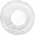 thumbnail image 2 of Lillian Table settings Pebbled Plastic Bowl Clear 5 oz Party Bowls Pack Of 10Ct, 2 of 4