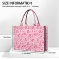 thumbnail image 3 of Large Capacity Tote Bag,Pink Breast Cancer and Love Handbag Fashion Luxury Tote Bag,15.7"x13"x 5.1" Inches,Laptop Compatible, 3 of 6