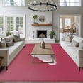 thumbnail image 5 of Pink Sky Area Rug 5x8 Washable Rug Non Slip Abstract Sky White Minimalist Large Area Rug Soft Stainresistant Indoor Floor Carpet for Living Room Bedroom Home Office Dining Room Nursery, 5 of 9