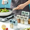 thumbnail image 2 of Cheers 100ml Pressurage Design Assaisonnement Pot Verre Transparent Sel Sucre Assaisonnement Boîte Outils de Cuisine, 2 of 8