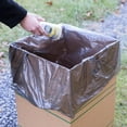 thumbnail image 2 of TableTop King 40 Gallon Kraft Corrugated Cardboard Trash and Recycling Container - 2/Pack, 2 of 2
