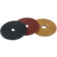 thumbnail image 2 of 18 Piezas 100 mm Diamante Flexible Almohadillas para Pulir Húmedas y Secas Pulidor de Piso de Pasos para Baldosas de Mármol, 2 of 5