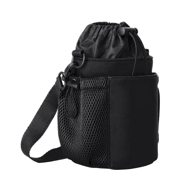 TIELUTT Diving Material Water Bottle Handheld Shoulder Backpack Functional Outdoor Travel Portable Insulated Water Cup Boot Bag Mesh Bag with Drawstring Travel Bags Women Small Dance Bag Bag Backpack