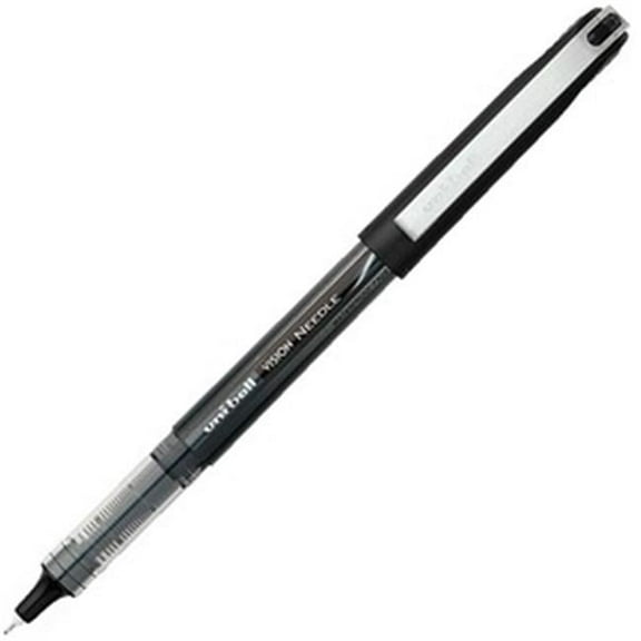 Uni-ball  0.5 mm Needle Vision Soft Grip Pen, Black