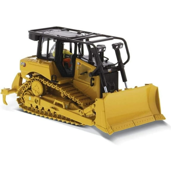 CAT Caterpillar D6 Track Type Tractor Dozer with SU Blade and Operator "High Line" Series 1/50 Model by Diecast Masters