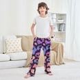thumbnail image 6 of Leopard Print Background Pajama Pants Soft Lightweight Lounge Pants Bottoms Sleep Pants Warm Comfy, 6 of 9