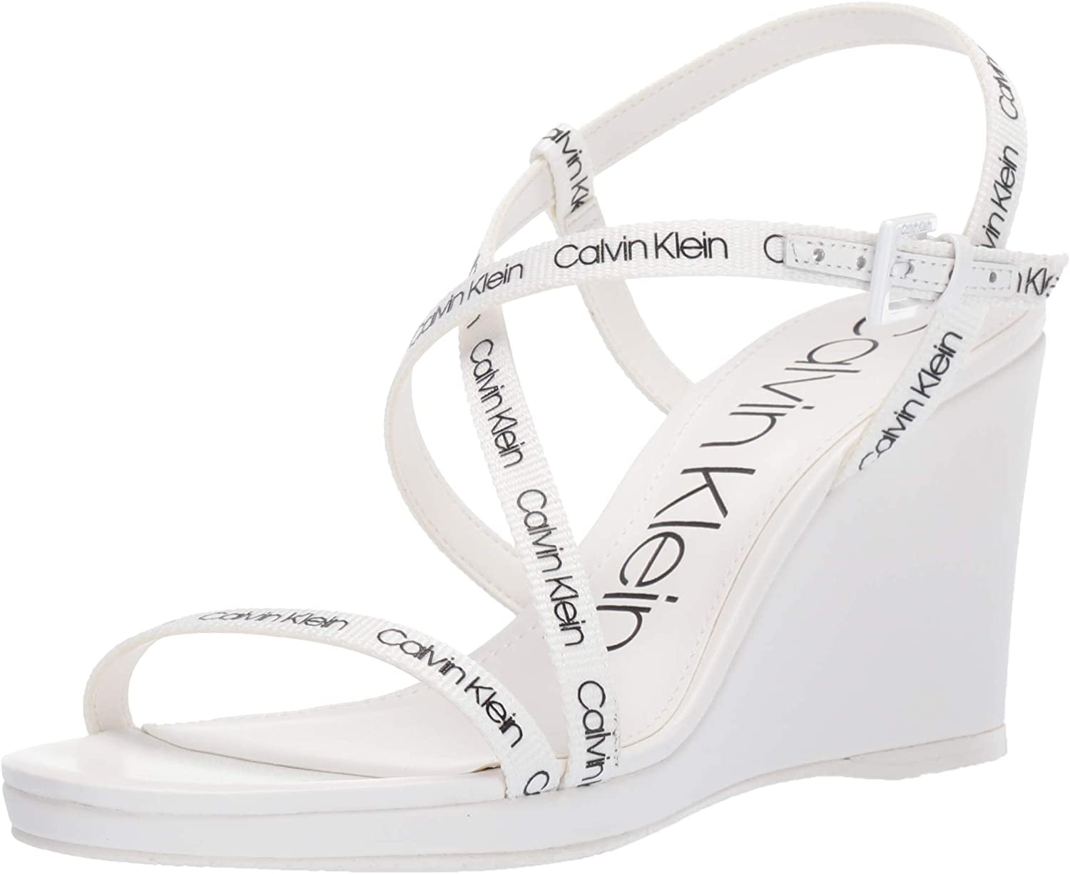calvin klein women's bellemine espadrille wedge sandal