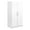 White, variant on Pemberly Row 32" Contemporary Wardrobe Cabinet in Black