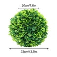 thumbnail image 4 of wtgtog Simulated Grass Decoration, Green Round Plastic Floral Ceiling Fake Tree, Realistic Weather-Resistant Design, Ideal for Outdoor Courtyard Garden Wedding Decor, Adds Natural Wildness, 4 of 6