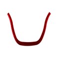 thumbnail image 2 of Real Bright Soft Car Interior Carbon Fiber Sticker DecorationRed Carbon Fiber Interior Steering Wheel Cover For Volkswagen TouaregAuto Car Protection Interior Accessories, 2 of 8