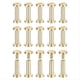 thumbnail image 1 of Paquete de 30 Tornillos Chicago de Latón, 15x8 Mm, Tornillo de Cabeza , Poste de Encuadernación Posterior, Remaches de Perno Prisionero para Bricolaje, 1 of 5