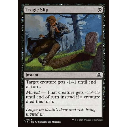 MtG Innistrad Remastered Common Tragic Slip #134