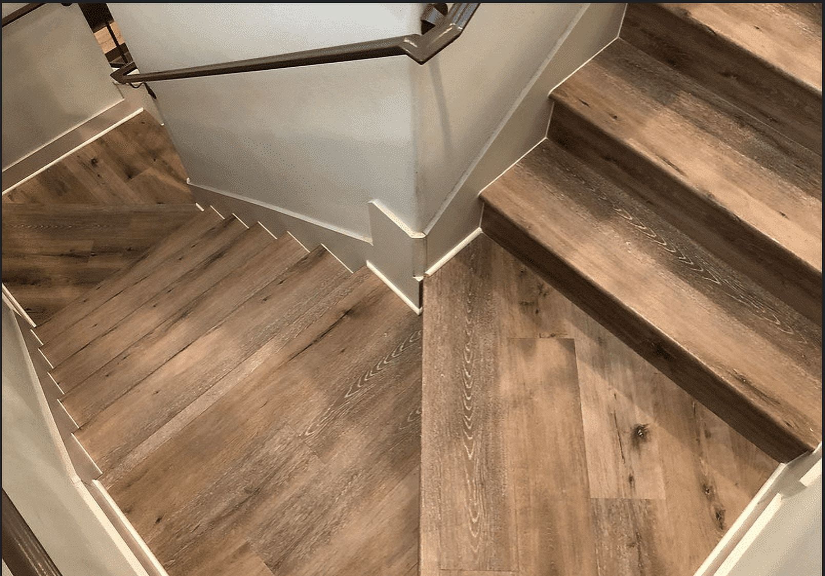 CALI Builder's Choice 7.12" x 48" Vinyl Flooring Materials 23.77 Area, 10 Piece