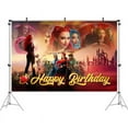 thumbnail image 4 of Descendants Party Decoration Descendants Party Backdrop Banner for Happy Birthday Descendants Party Supplies, 4 of 4