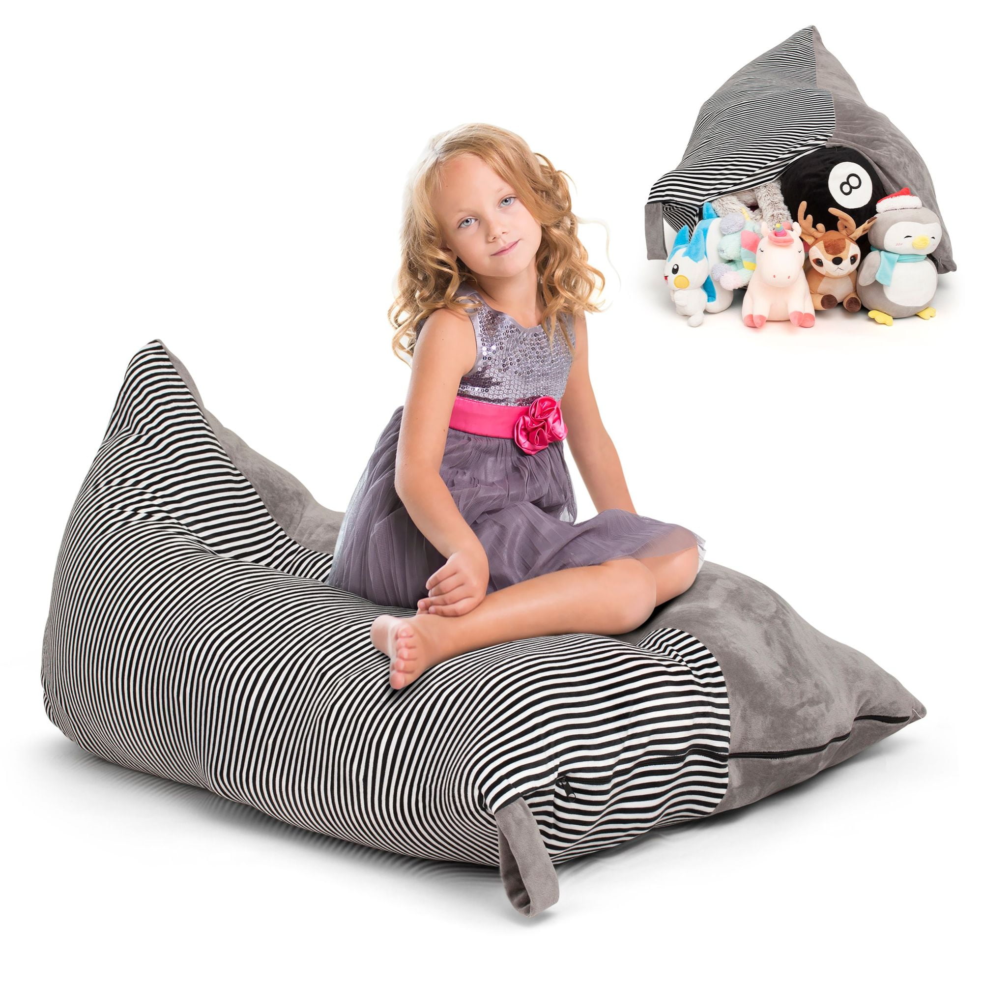 toy storage bean bag