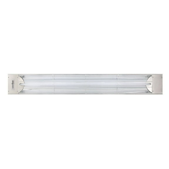 Eurofase Heating - 3000 Watt Single Element 61 Inch Electric Patio Heater-480 Voltage-Stainless Steel Finish-No Fascia Decorative Fascia