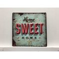 thumbnail image 1 of Home Sweet Home Décoration Murale en Métal Vintage, 1 of 1