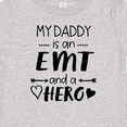 thumbnail image 4 of Inktastic My Daddy is an EMT and a Hero Boys or Girls Baby T-Shirt, 4 of 5