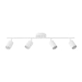 thumbnail image 1 of Globe Electric Pratt 4-Light Track Lighting, Matte White, Bulb Not Included, 1 of 4
