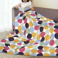 thumbnail image 6 of Fuzoiu Polka Dot Print Ultra-Soft Micro Fleece Blanket,All Seasons Flannel Throw, Lightweight Blanket for Bed, Sofa, Couch, Movie Night, Camping, and Travel-40"x30", 6 of 7