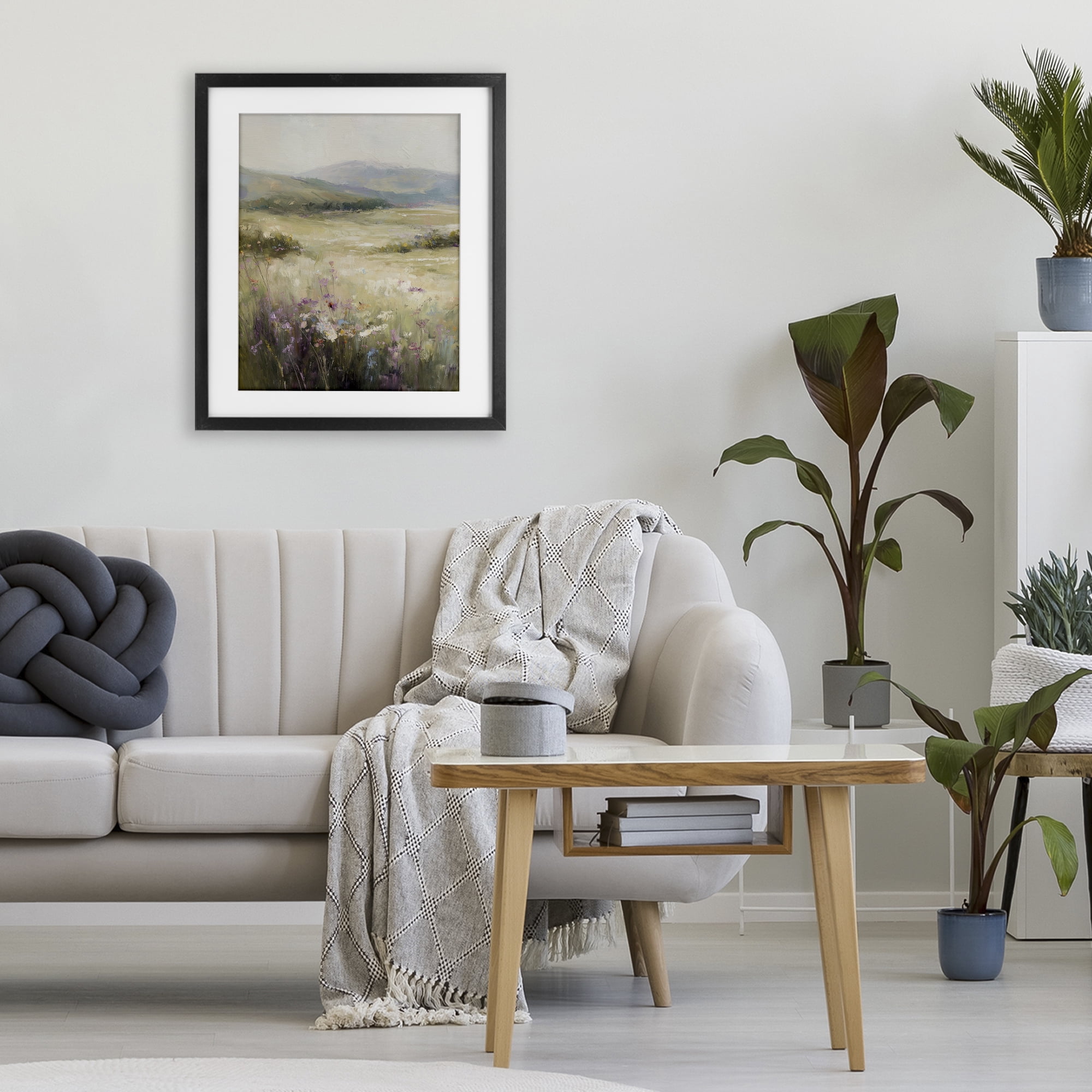 Stupell Industries Fields Of Serenity Black Framed Print Under Glass, design by Svetlana Aleynikova
