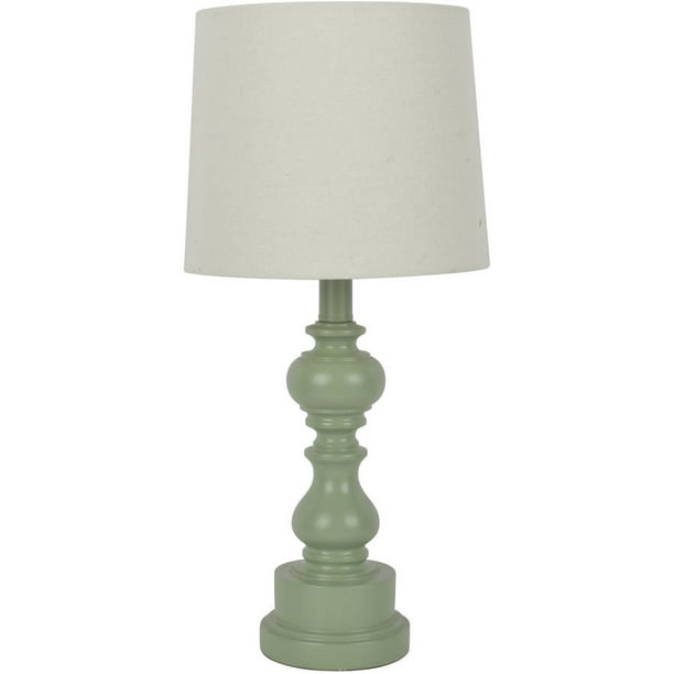 Mainstays Mint Colored Table Lamp, Mint Green Lamp Base