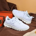 thumbnail image 4 of Women's Athletic Shoes Womens Mesh Walking Tennis Non Slip Breathable Running Shoes Ladies Comfortable & Lightweight Casual Sneakers for Gym Travel Work, 4 of 7